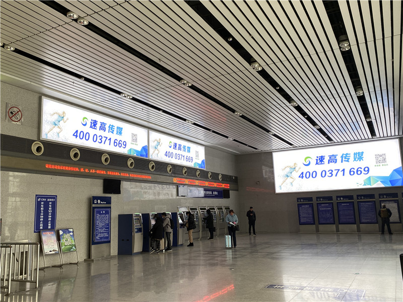 高鐵站廣告的進一步效益，正處于一種可喜的狀態